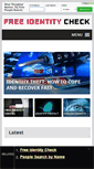 Mobile Screenshot of freeidentitycheck.com